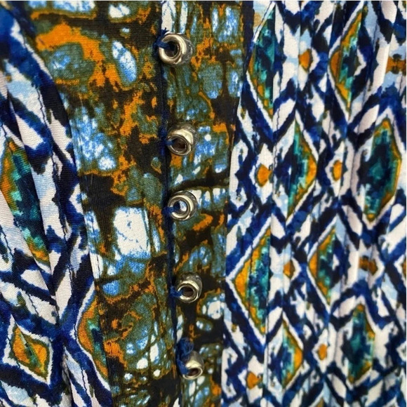 Rabbit Rabbit Rabbit Dress Size 6 Sleeveless Bohemian Pleated
Golf Beaded Button - Picture 10 of 14